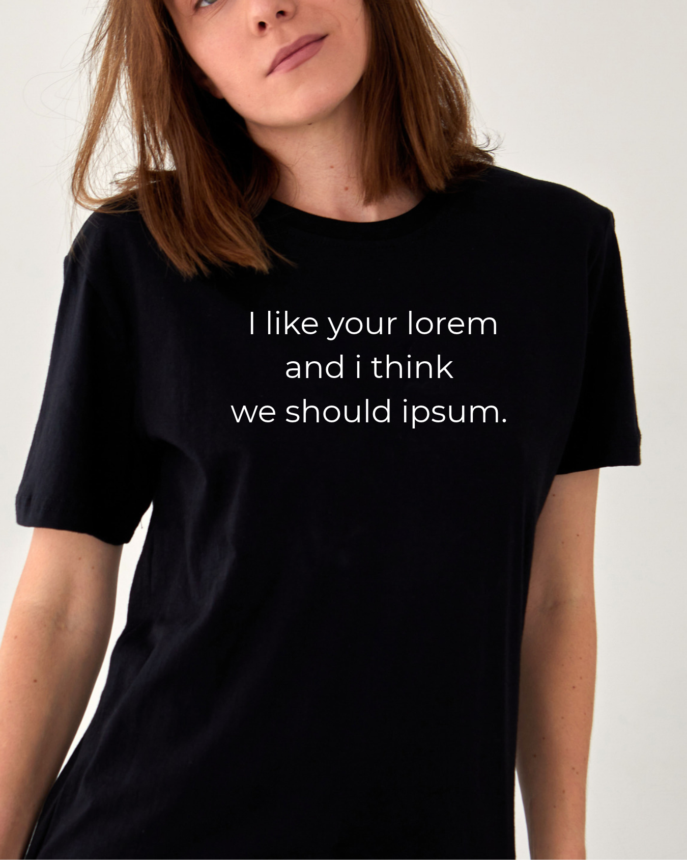 Tričko s potiskem IPSUM 